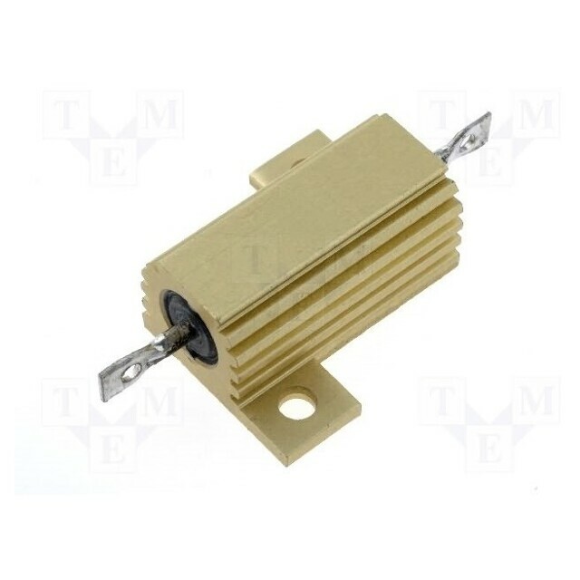 TE CONNECTIVITY Resistor: wire-wound; 10Ω; with