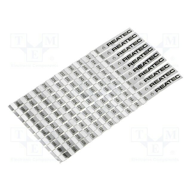 Agent: temperature indicator; 10pcs; Resol: 5÷8°C