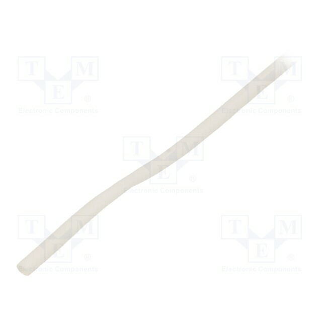SYNFLEX Insulating tube; white; silicone; Øint: