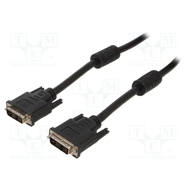 GEMBIRD Cable; DVI-D (18+1) plug,both