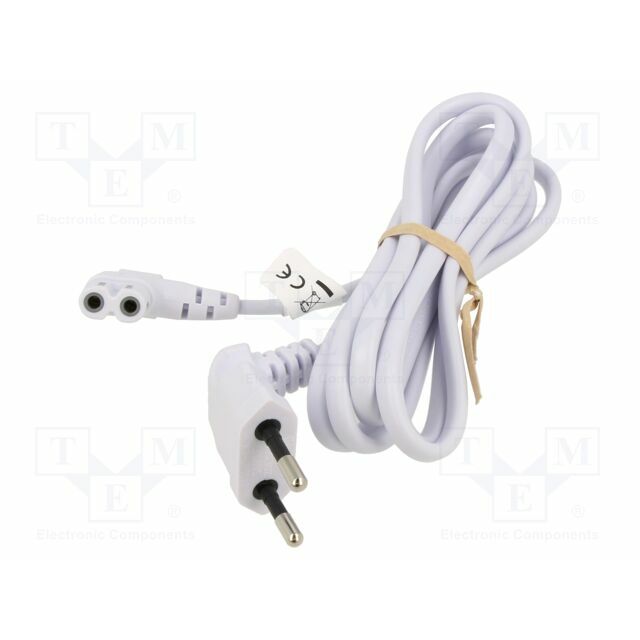 GOOBAY Cable; H03VVH2-F; 2x0.75mm2; PVC
