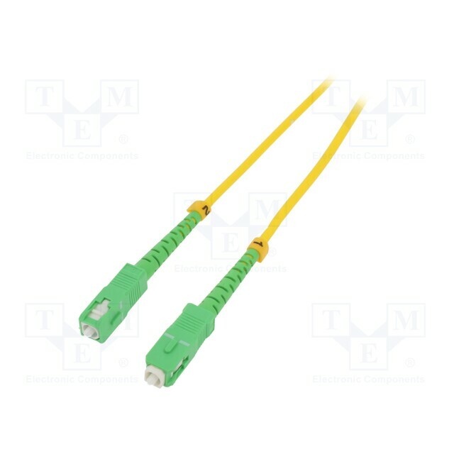 Fiber patch cord; SC/APC,both sides