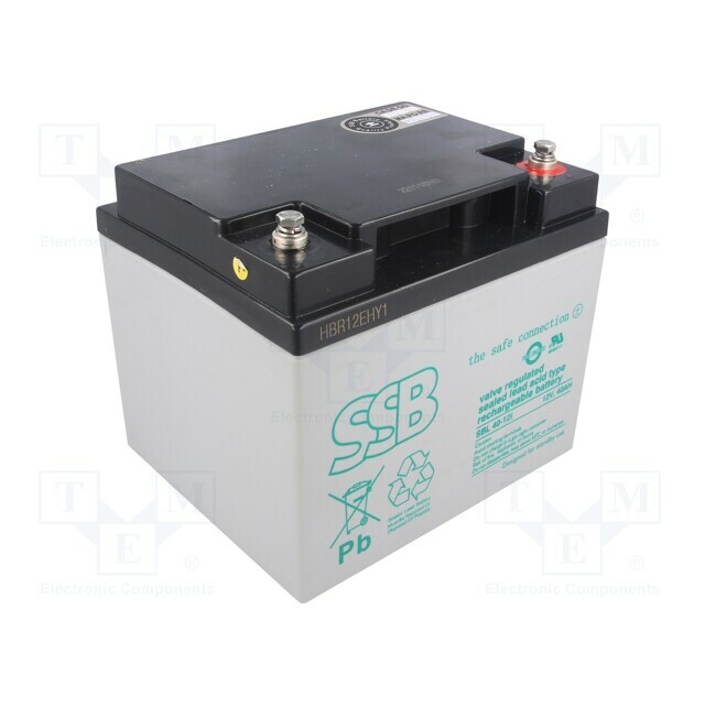 SSB Re-battery: acid-lead; 12V; 40Ah; AGM