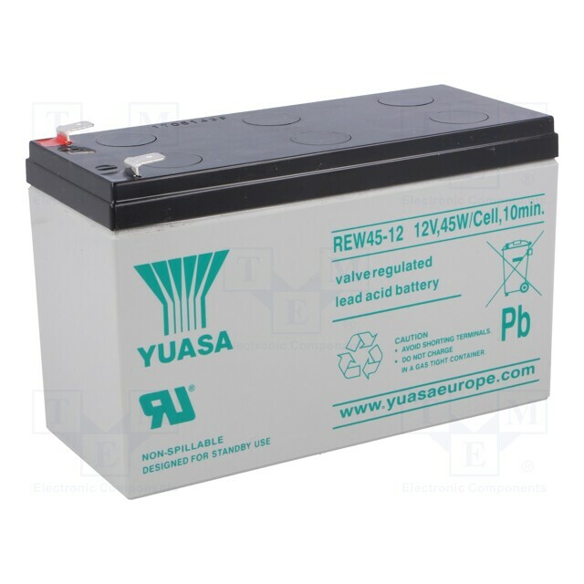 YUASA Re-battery: acid-lead; 12V; 8Ah; AGM