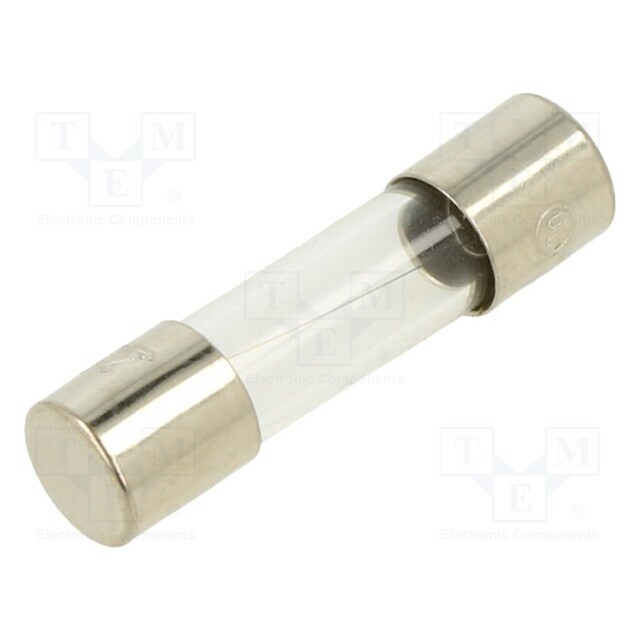 OPTIFUSE Fuse: fuse; 5x20mm; glass; 630mA
