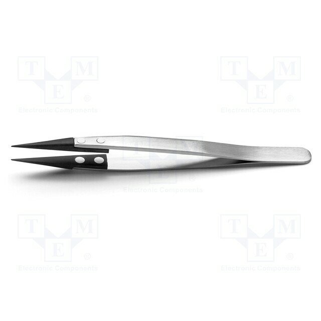 IDEAL-TEK Tweezers; strong construction; Blades: narrow