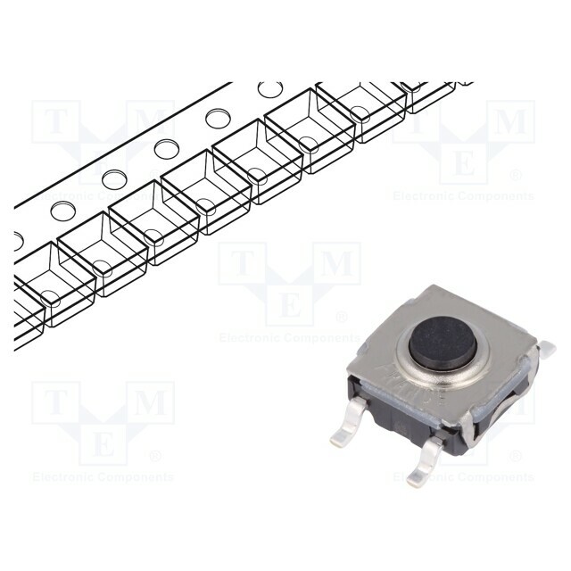 C&K Microswitch TACT; SPST-NO; Pos: 2