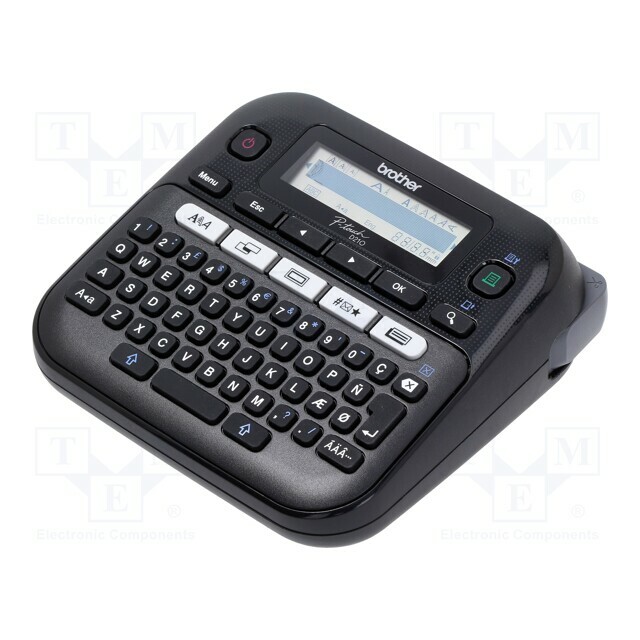 BROTHER Label printer; Keypad: QWERTY; Resolution: