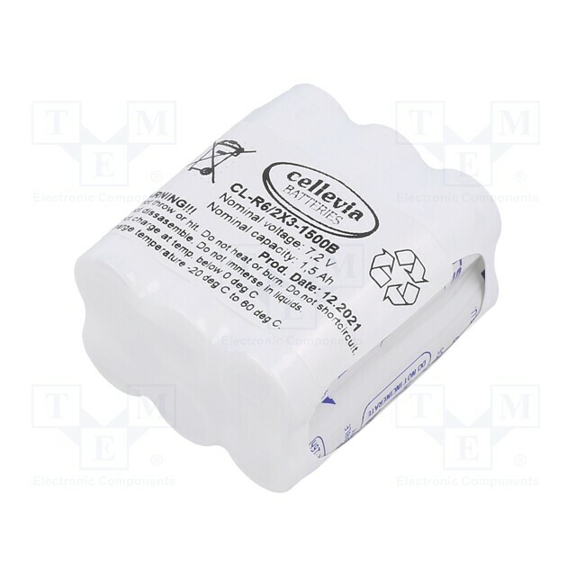 CELLEVIA BATTERIES Re-battery: Ni-MH; AA; 1500mAh