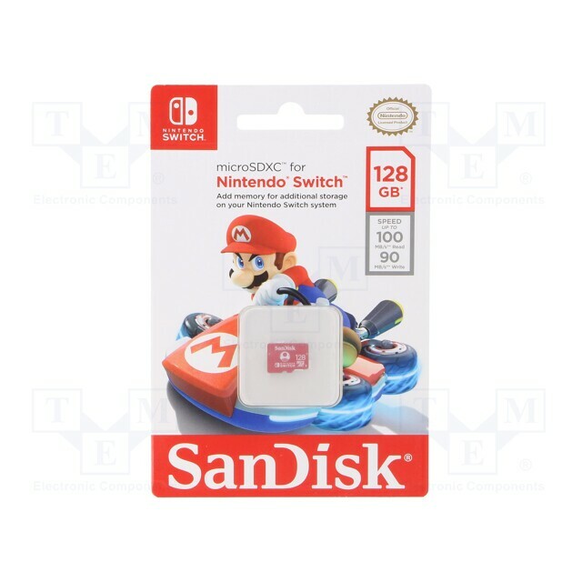 SanDisk MicroSDXC 100MB 128GB Nintendo V2