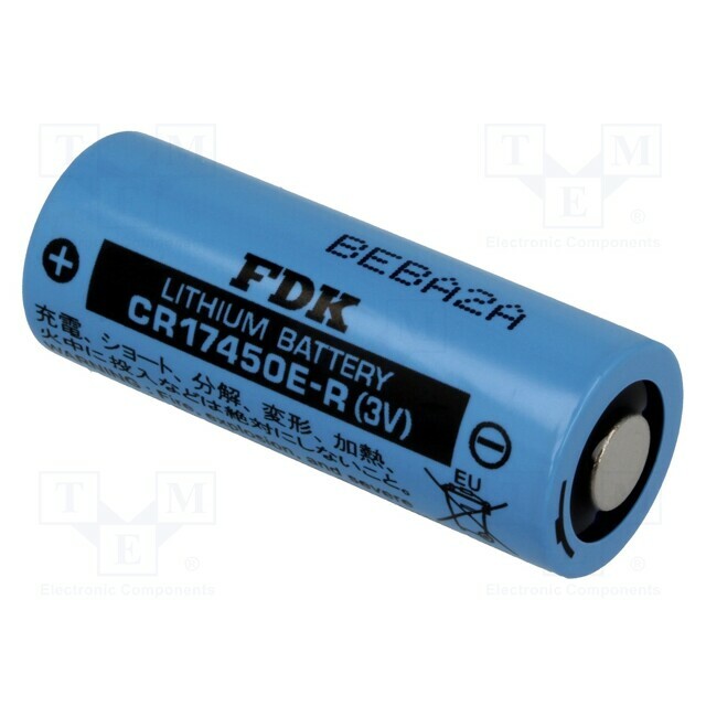 FDK Battery: lithium; 4/5A,CR8L; 3V