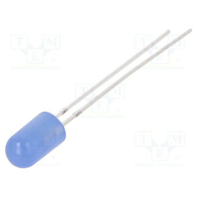OPTOSUPPLY LED; blue; 5mm; 220÷330mcd; 30°