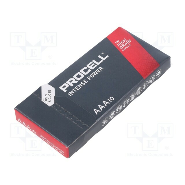 PROCELL Battery: alkaline; AAA; 1.5V