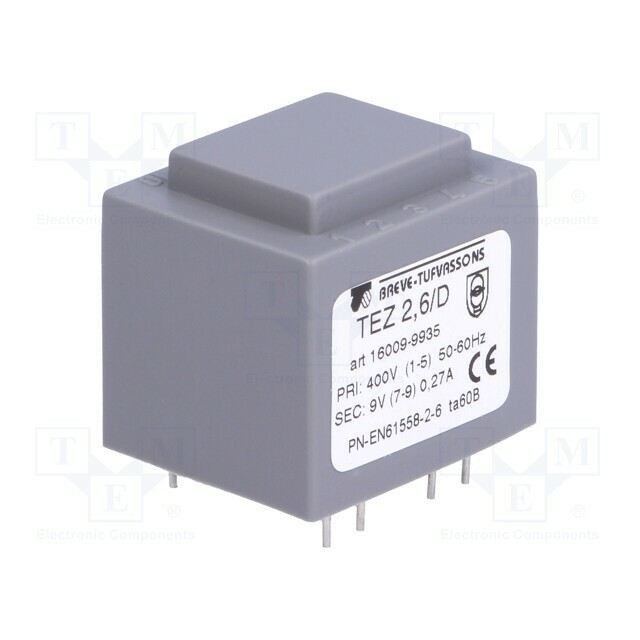 BREVE TUFVASSONS Transformer: encapsulated; 2.5VA
