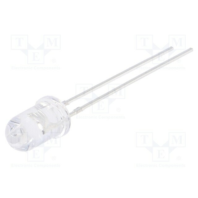 OPTOSUPPLY LED; green; 5mm; 3000÷4200mcd; 30°