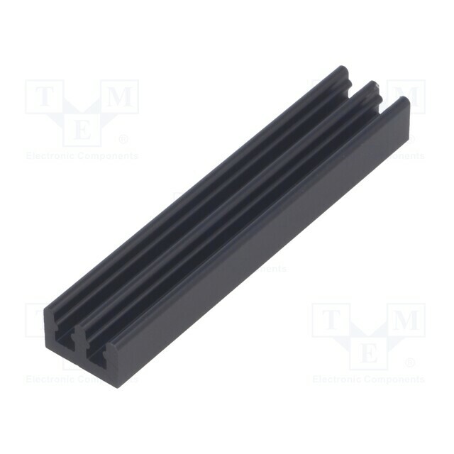 FISCHER ELEKTRONIK Heatsink: extruded; grilled; black