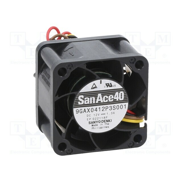 SANYO DENKI Fan: DC; 40x40x28mm; axial