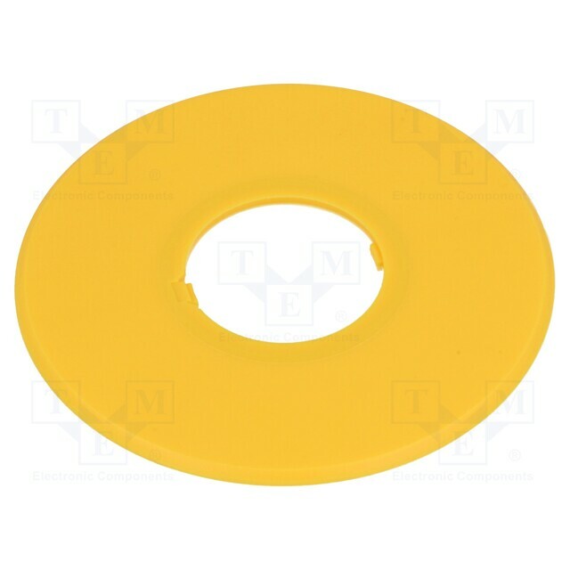 IDEC Warning plate; 22mm; Ømount.hole: