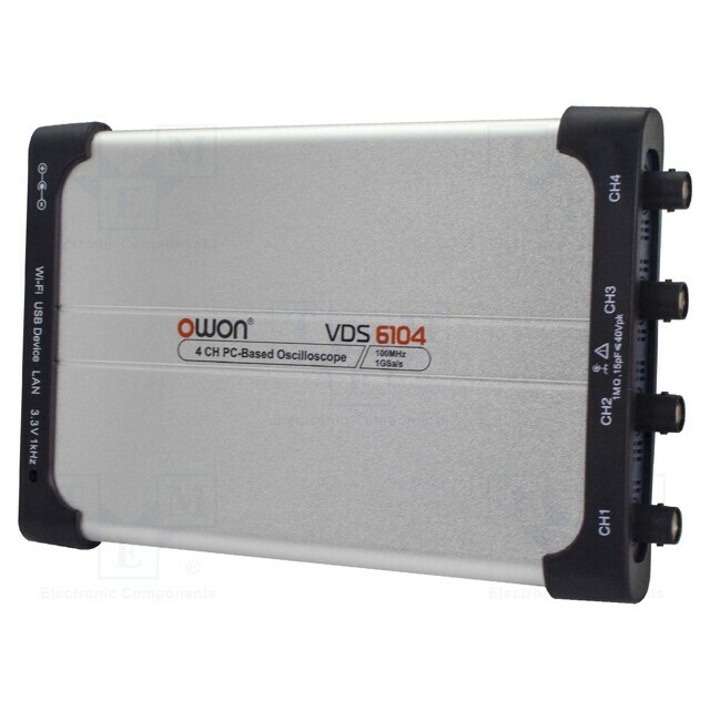 OWON PC connected oscilloscope; 70MHz; Ch: