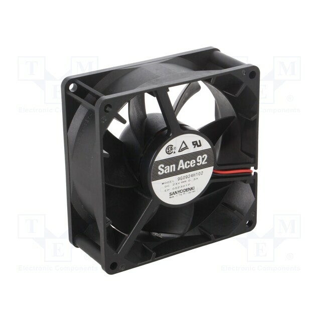 SANYO DENKI Fan: DC; 92x92x38mm; axial