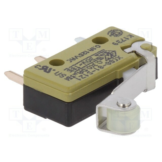 SAIA-BURGESS Microswitch SNAP ACTION; 5A/250VAC; with