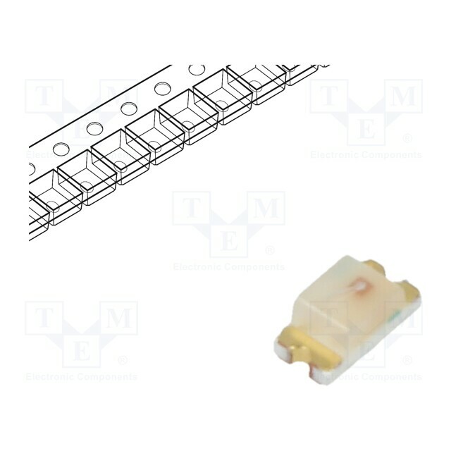 LUMEX LED; green; SMD; 0603; 11mcd