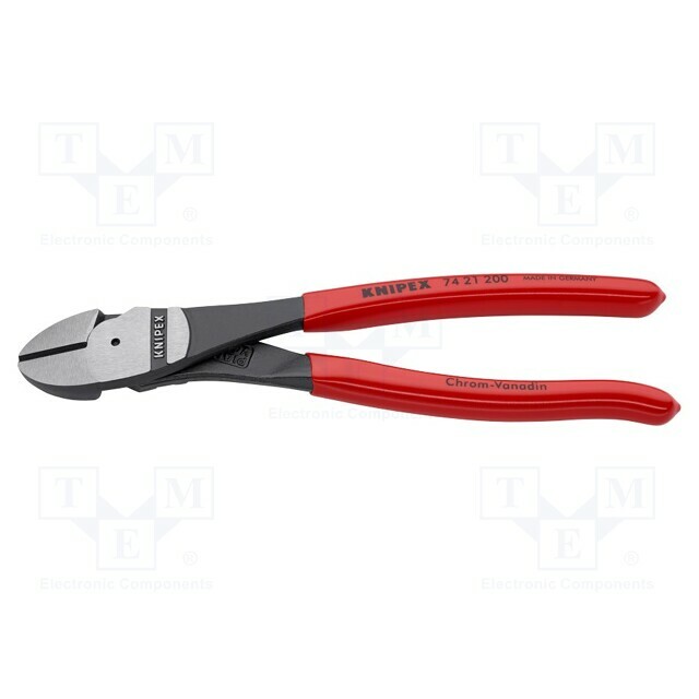 KNIPEX Side,cutting; high leverage; 200mm