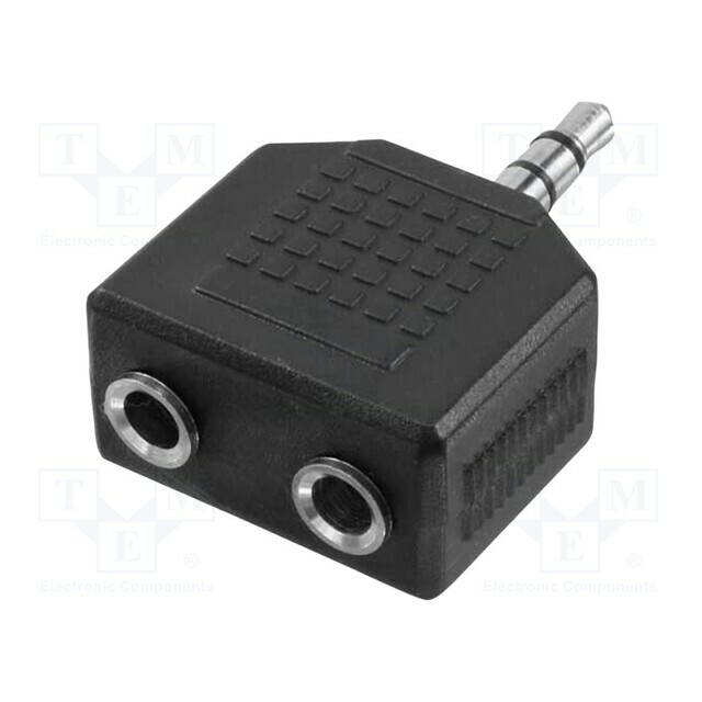 LOGILINK Adapter; Jack 3.5mm 3pin