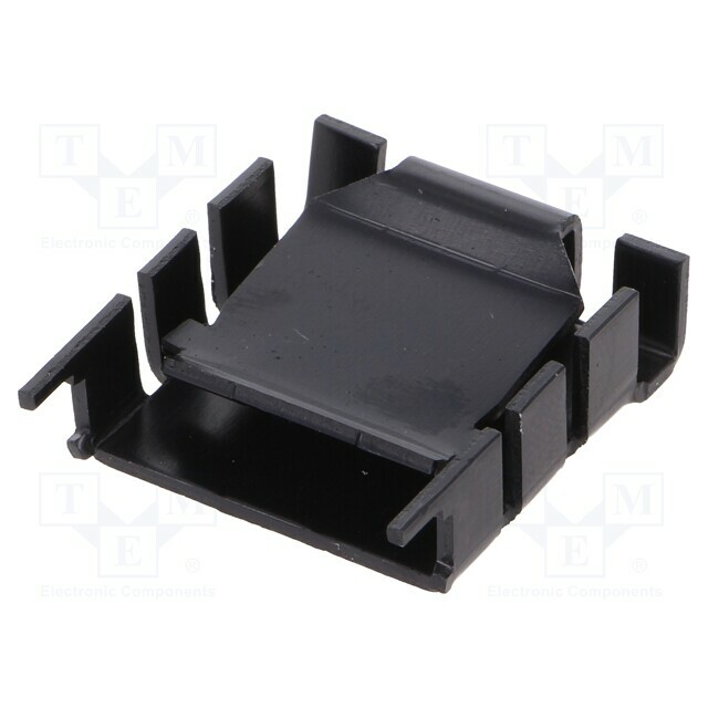 FISCHER ELEKTRONIK Heatsink: moulded; P-SIP; black