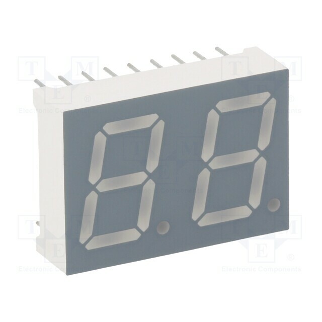 LUCKY LIGHT Display: LED; 7-segment; 13