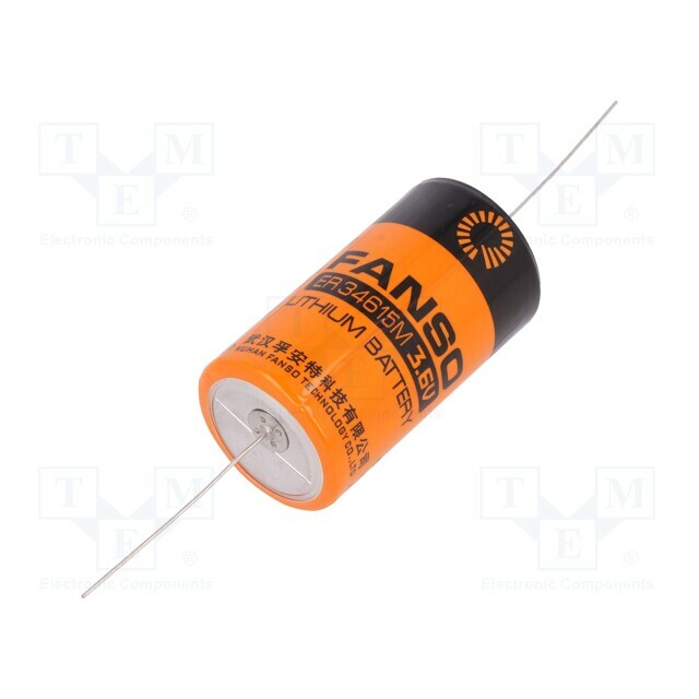 Battery: lithium; D; 3.6V; 13000mAh