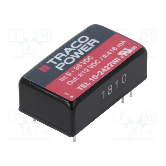TRACO POWER Converter: DC/DC; 10W; Uin: