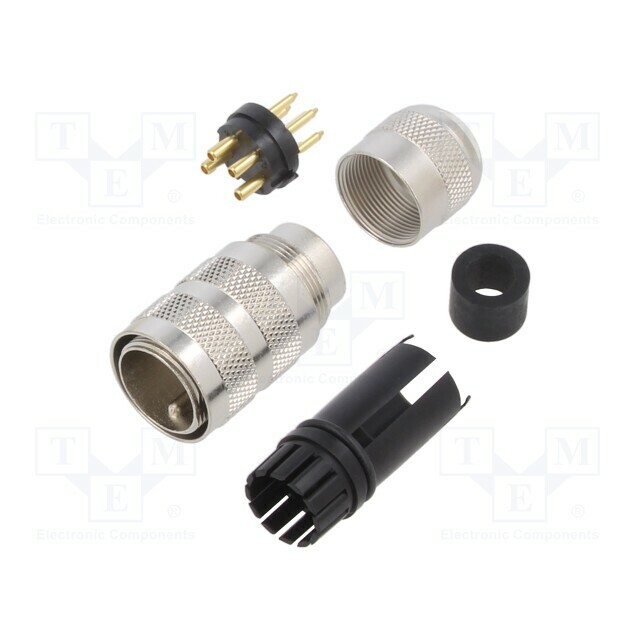 BINDER Connector: M16; plug; male; PIN: