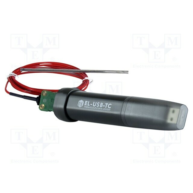 LASCAR Data logger; temperature; ±1°C; 118x27x27mm