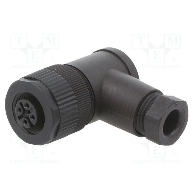 BINDER Connector: M12; plug; PIN: 4