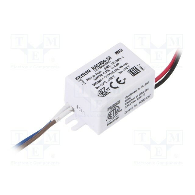 RECOM Power supply: switching; LED; 4W