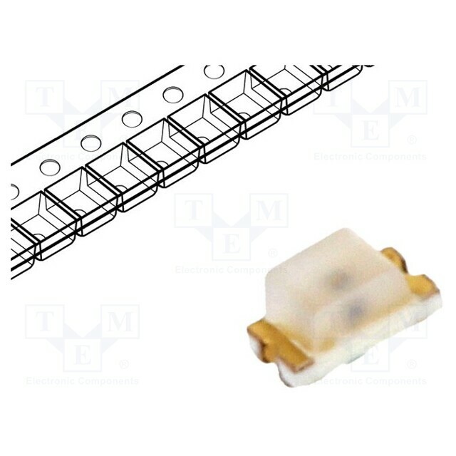 BROADCOM (AVAGO) LED; red; SMD; 0603