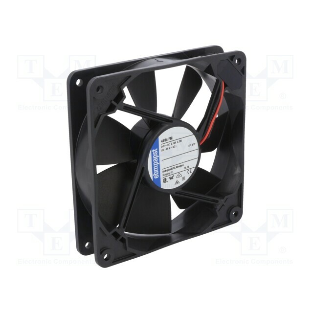 EBM-PAPST Fan: DC; 119x119x25mm; axial; 24VDC