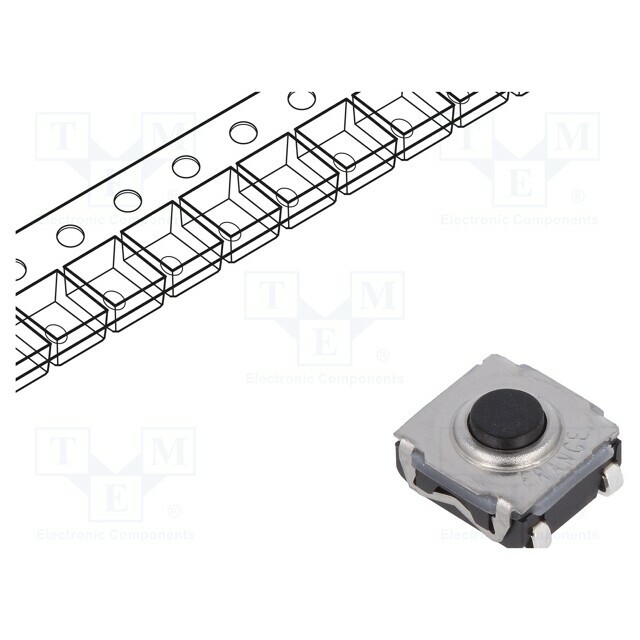 C&K Microswitch TACT; SPST-NO; Pos: 2