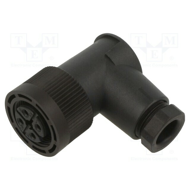 BINDER Connector: M18; plug; female; 250V