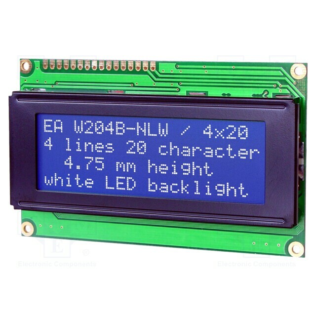 DISPLAY VISIONS Display: LCD; alphanumeric; STN