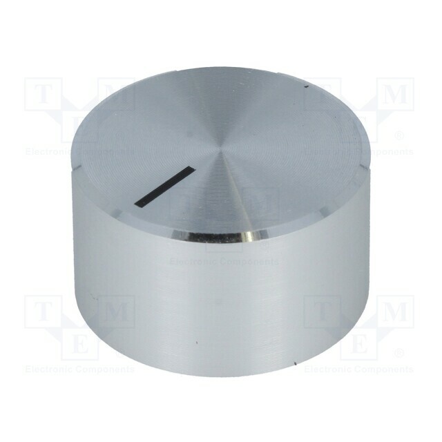 OKW Knob; with pointer; aluminium,plastic