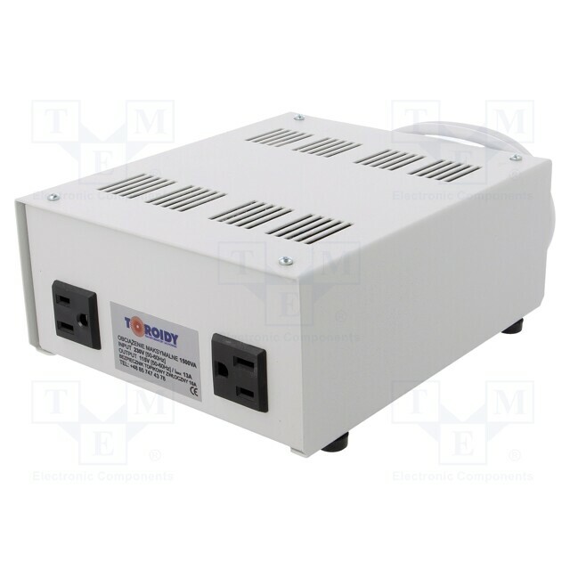 TOROIDY Autotransformer: fixed; 230VAC; Power: 1500VA