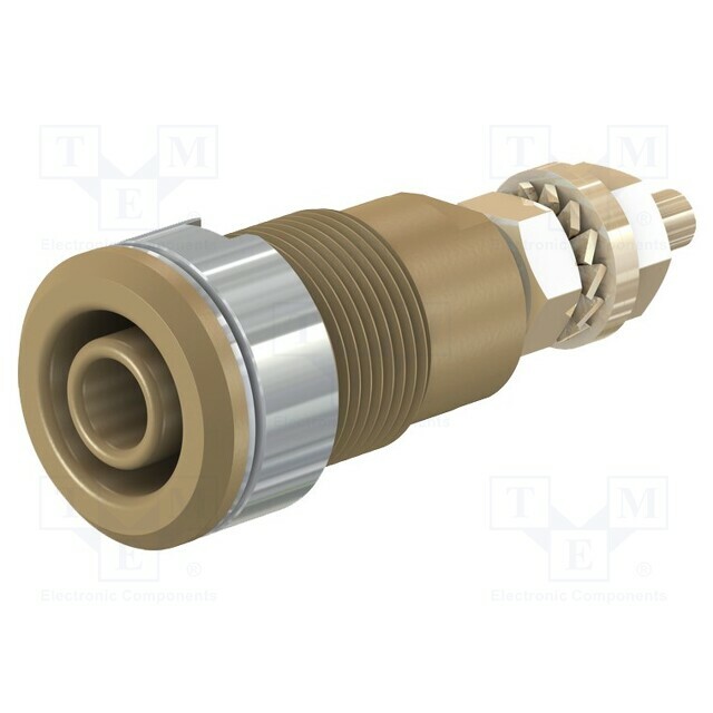 STAUBLI Laboratory connector: 4mm banana; socket