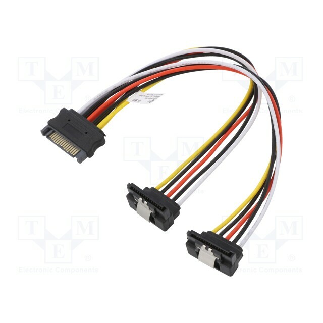 GOOBAY Cable: SATA; SATA male x2