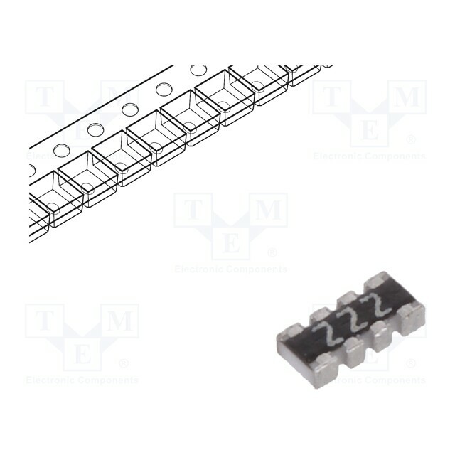 YAGEO Resistor network: Y; 2.2kΩ
