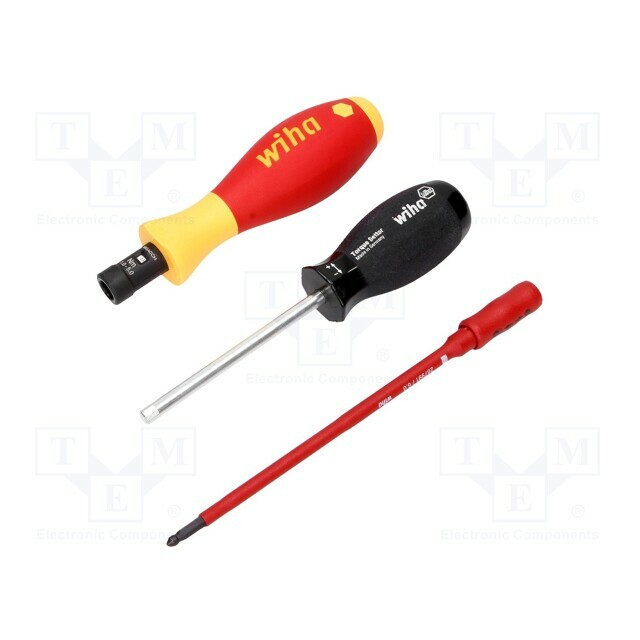 Screwdriver: torque-set; torque,insulated,adjustable; 0