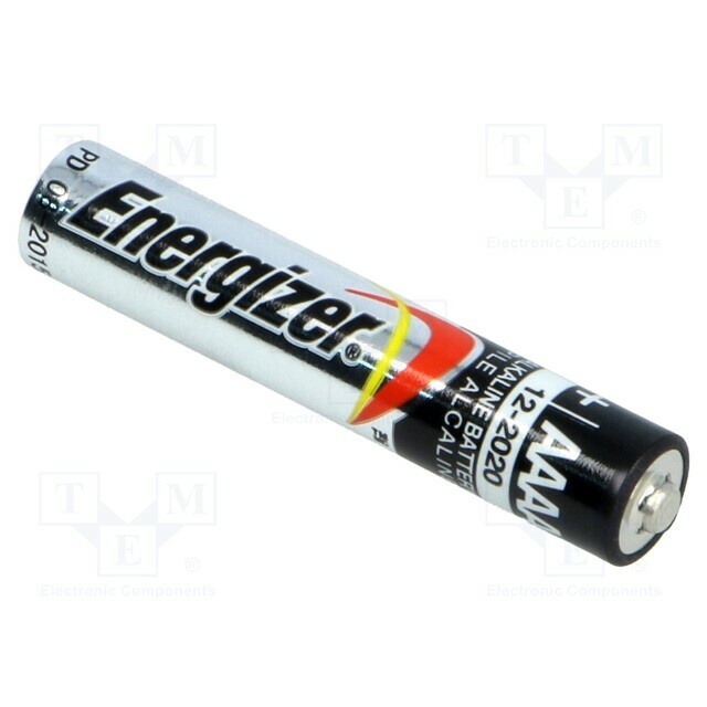 ENERGIZER Battery: alkaline; AAAA; 1.5V