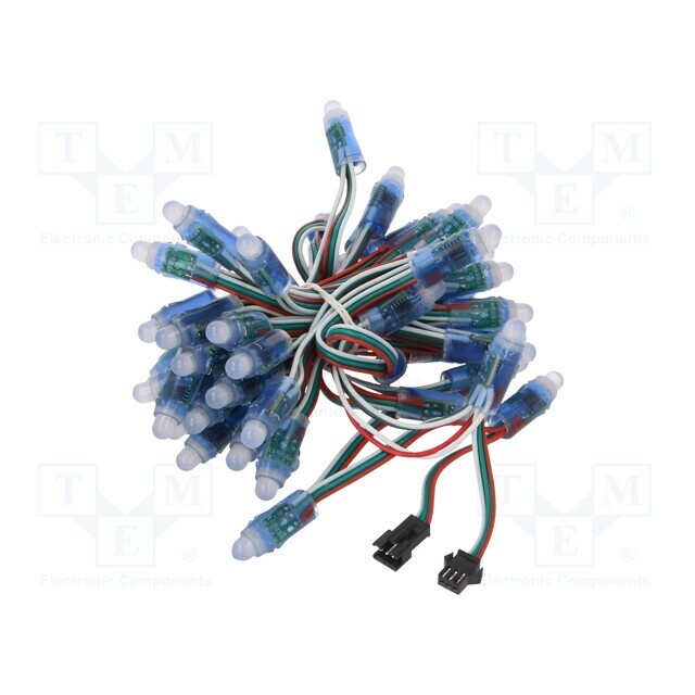 WORLDSEMI LED; RGB; No.of diodes: