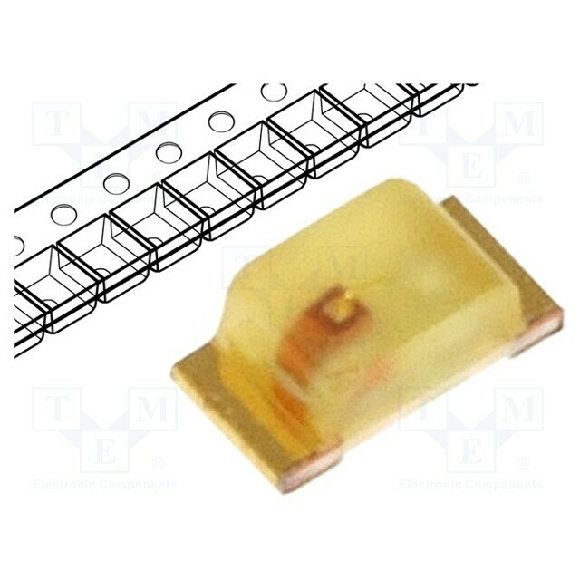 KINGBRIGHT ELECTRONIC LED; yellow; SMD; 0603